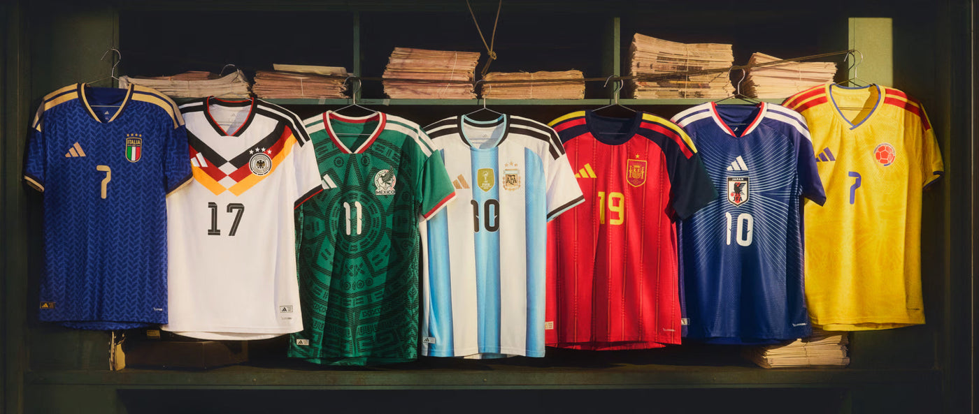adidas World Cup Football Shirts