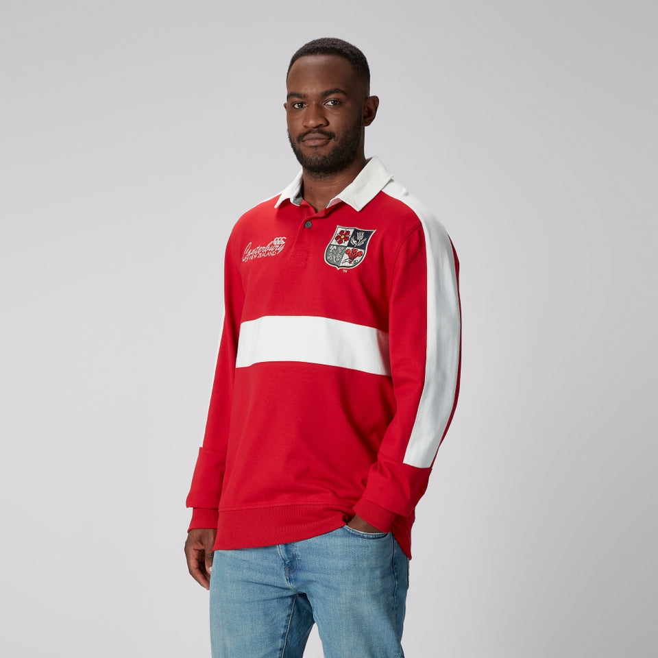 CCC CANTERBURY BIL LIONS HERITAGE OS JERSEY UNISEX RED