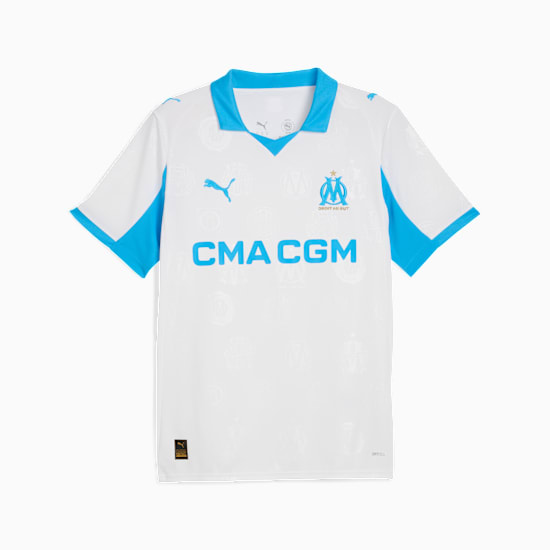 PUMA OM OLYMPIQUE MARSEILLE MENS HOME JERSEY 25/26