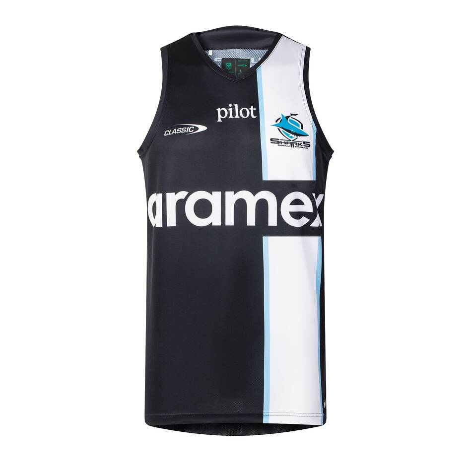 CLASSIC SHARKS PRO TRAINING SINGLET 2 2026 MENS