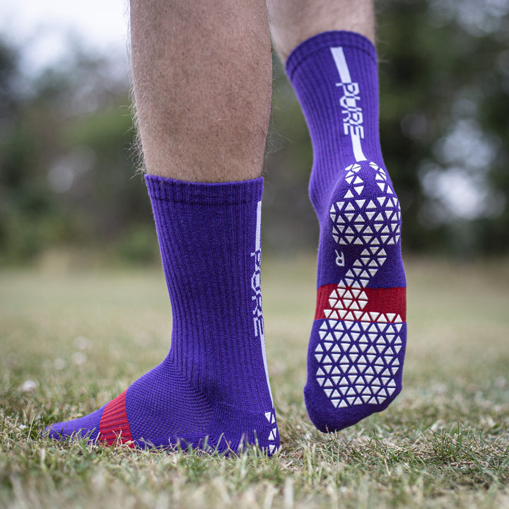 Pure Grip Socks Pro Purple