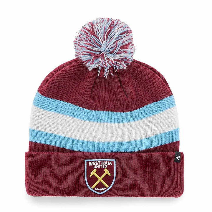 47 MVP WEST HAM FC CARDINAL BREAKAWAY CUFF KNIT BEANIE BRKAW17ACE