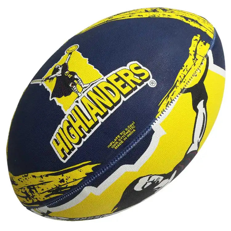 GILBERT HIGHLANDERS SUPER RUGBY SUPPORTER 10 INCH BALL