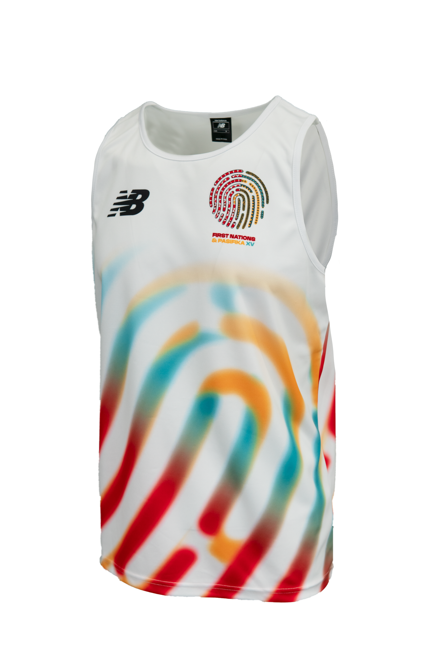 NEW BALANCE FIRST NATIONS AND PASIFIKA TRAINING SINGLET MENS