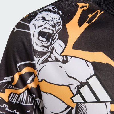 ADIDAS ALL BLACKS CAP RUN JERSEY J YOUTH 26