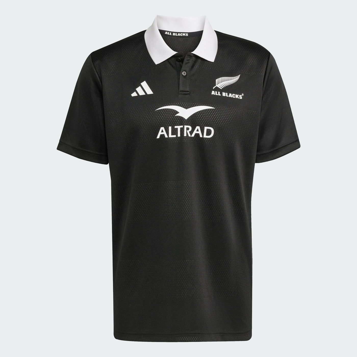 ADIDAS ALL BLACK SUPPORTERS POLO
