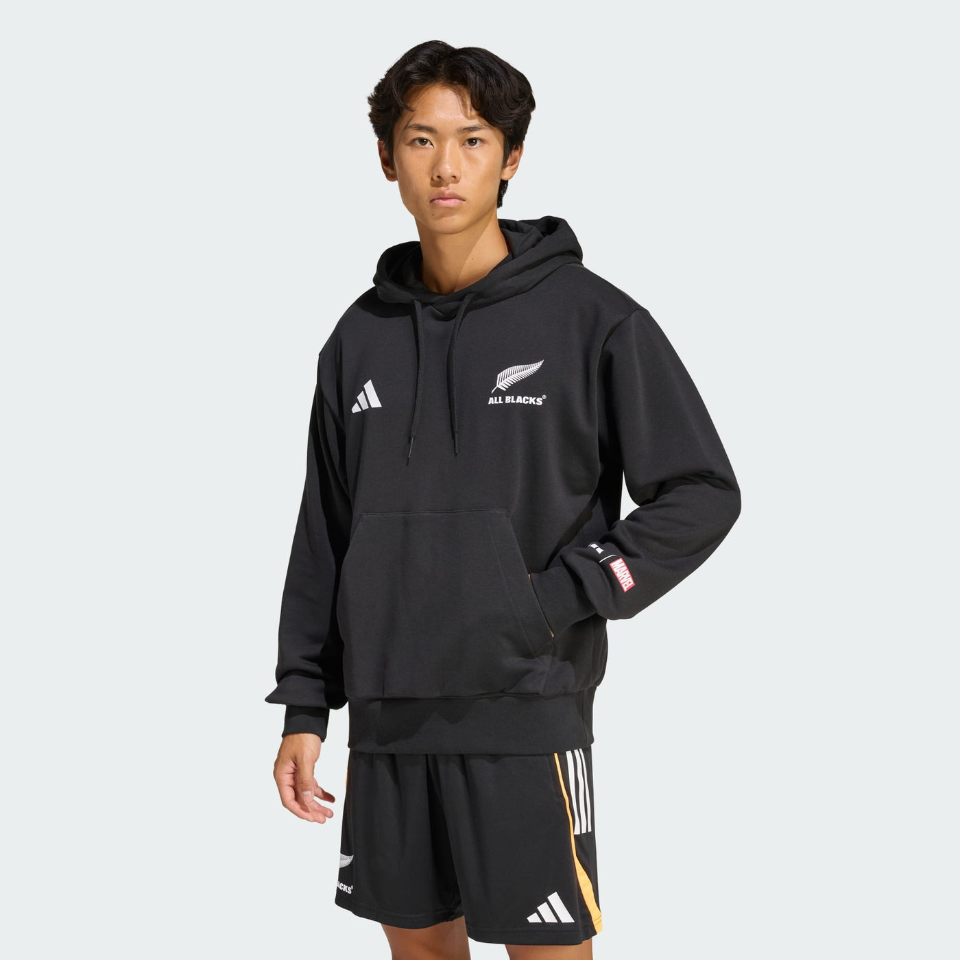 ADIDAS ALL BLACKS MARVEL HOODIE 26