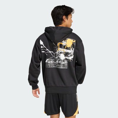 ADIDAS ALL BLACKS MARVEL HOODIE 26