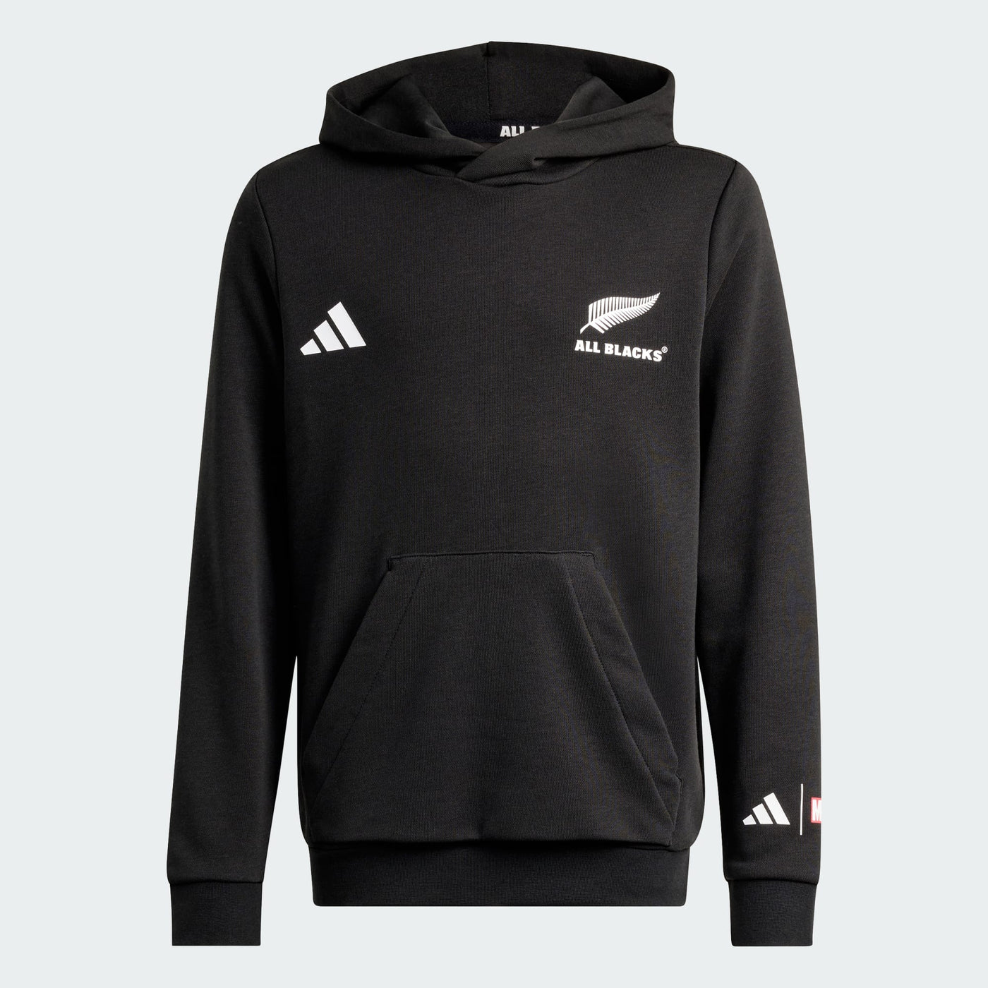 ADIDAS ALL BLACKS MARVEL HOODIE YOUTH 26