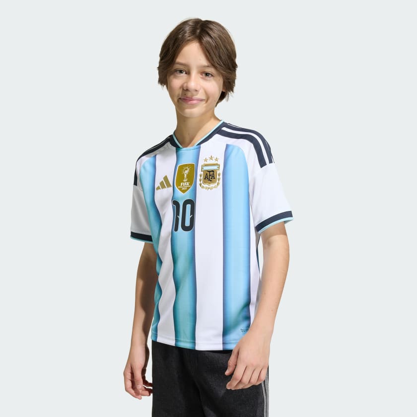 ADIDAS ARGENTINA AFA HOME YOUTH JERSEY MESSI 10 25/26