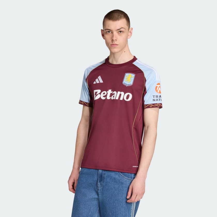 ADIDAS ASTON VILLA HOME JERSEY 25/26