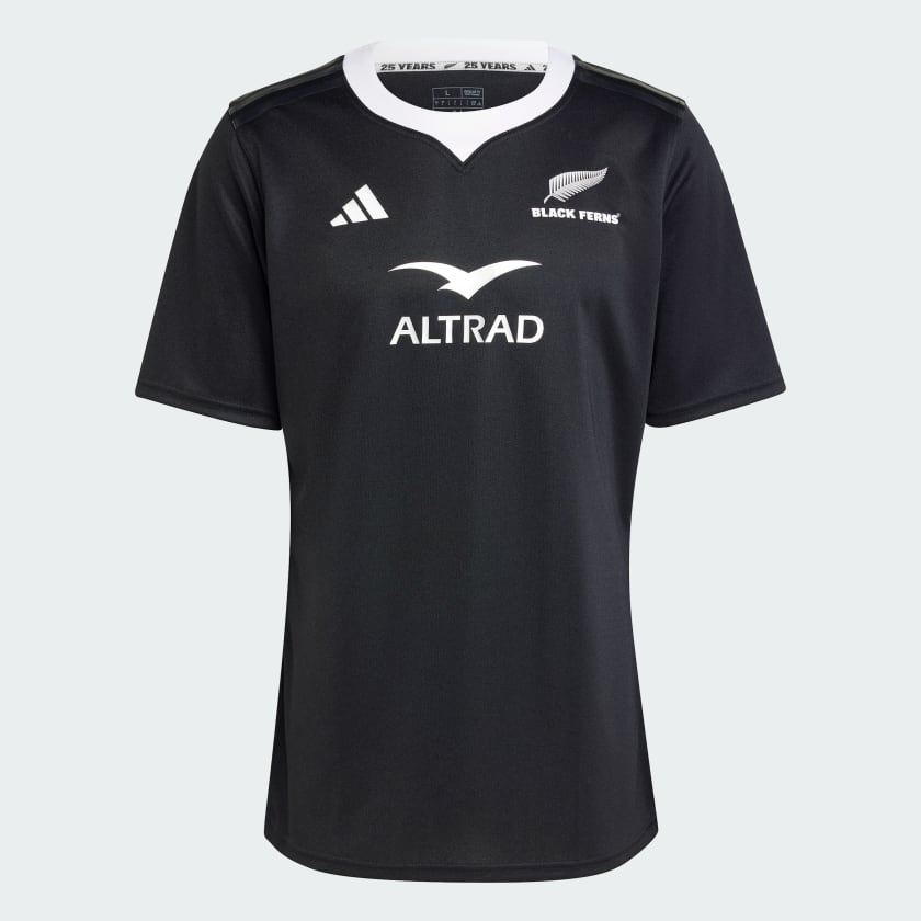 ADIDAS BLACK FERNS HOME JERSEY MENS FIT IW3014