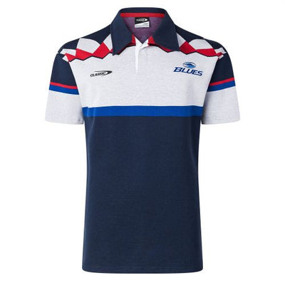 BLUES MENS RETRO JERSEY CSI-BUR25SRJ-NVY