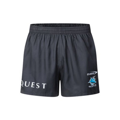 CLASSIC SHARKS MENS PERFORMANCE GYM SHORTS CSI-CSR25MSH1