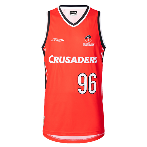 CLASSIC CRUSADERS MENS BASKETBALL SINGLET CRR24MBSI 25