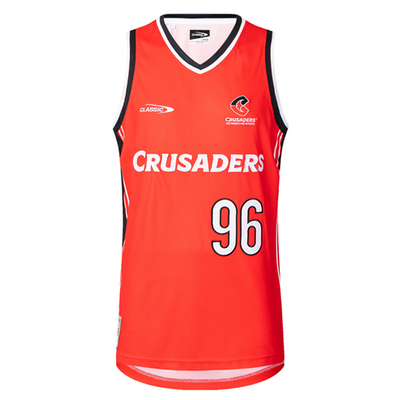 CLASSIC CRUSADERS MENS BASKETBALL SINGLET CRR24MBSI 25