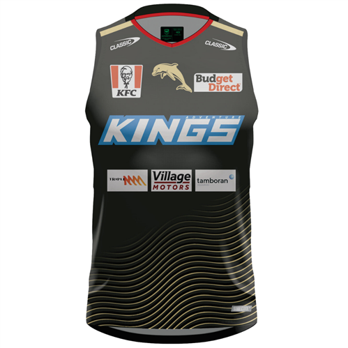 Classic Dolphins Training Singlet Charc CsiDnr24Ms2