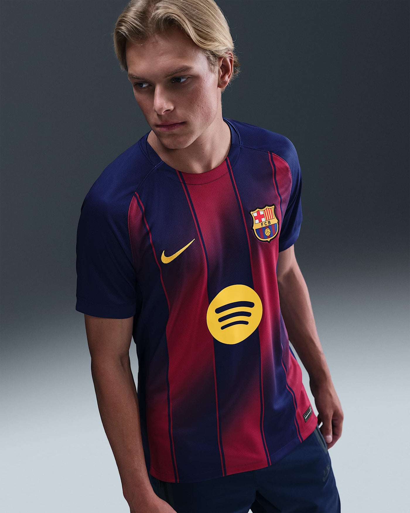 NIKE BARCELONA MENS HOME JERSEY 25/26