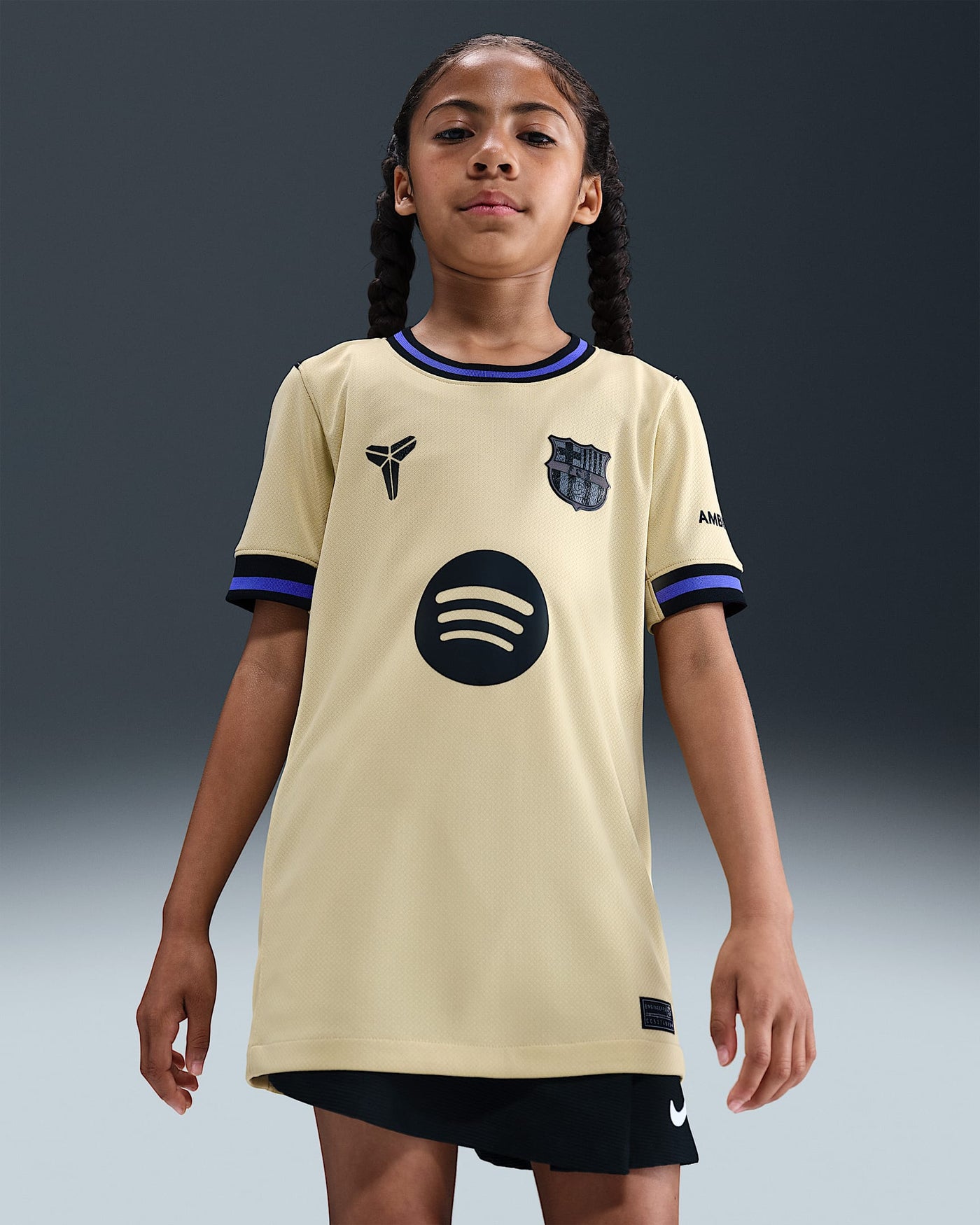NIKE BARCELONA AWAY JERSEY 25/26 KIDS