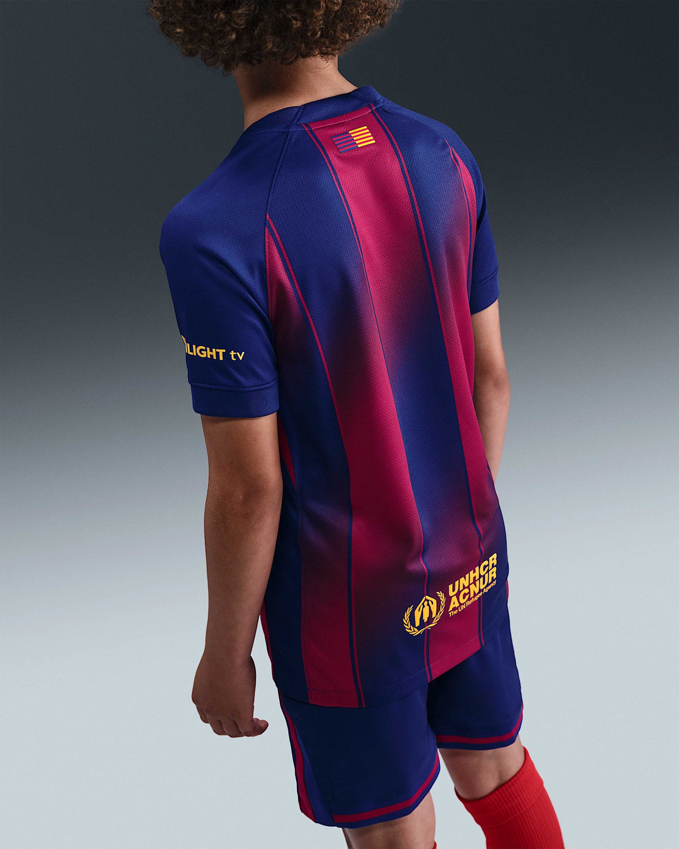 NIKE BARCELONA HOME JERSEY 25/26 KIDS