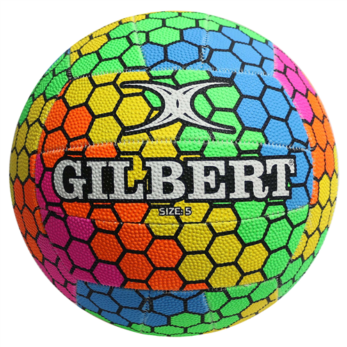 GILBERT NETBALL GLAM HEXAGON BALL 28686