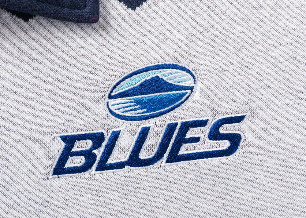 BLUES MENS RETRO JERSEY CSI-BUR25SRJ-NVY