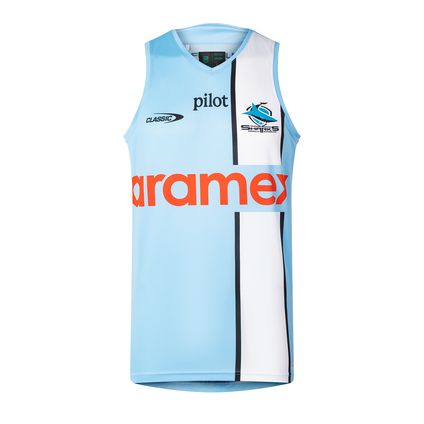 CLASSIC SHARKS PRO TRAINING SINGLET 1 2026 MENS