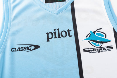 CLASSIC SHARKS PRO TRAINING SINGLET 1 2026 MENS