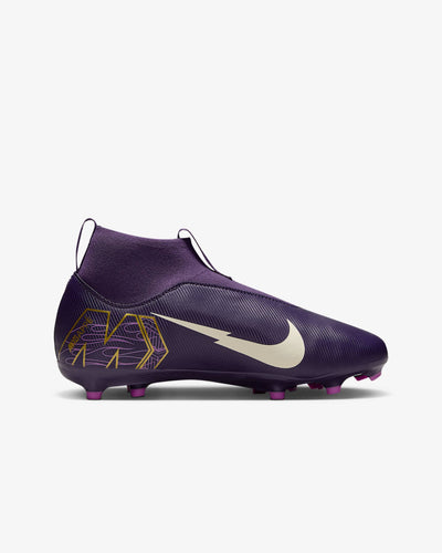 NIKE JR ZOOM SUPERFLY 10 ACADEMY KM MBAPPE FG LACELESS