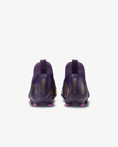 NIKE JR ZOOM SUPERFLY 10 ACADEMY KM MBAPPE FG LACELESS