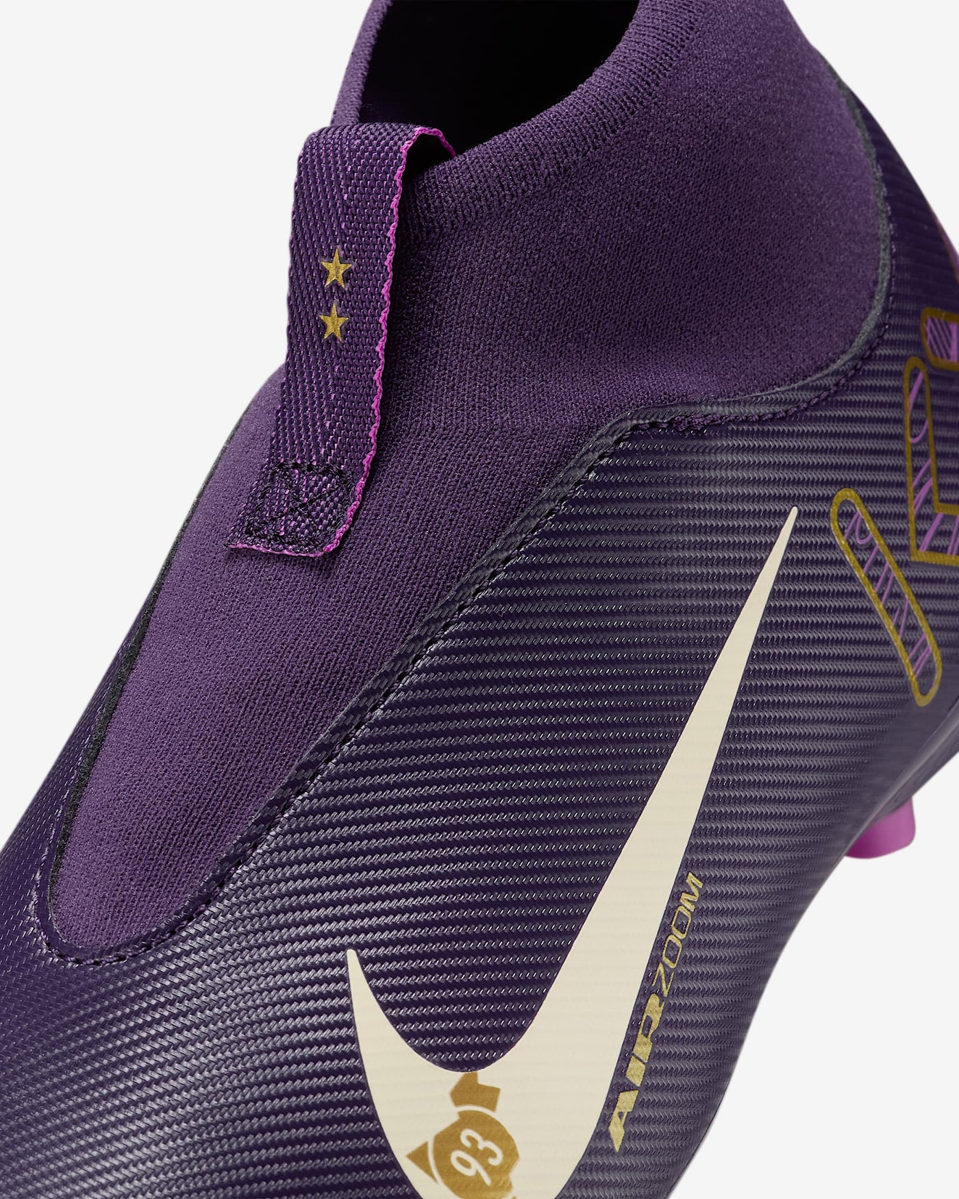 NIKE JR ZOOM SUPERFLY 10 ACADEMY KM MBAPPE FG LACELESS