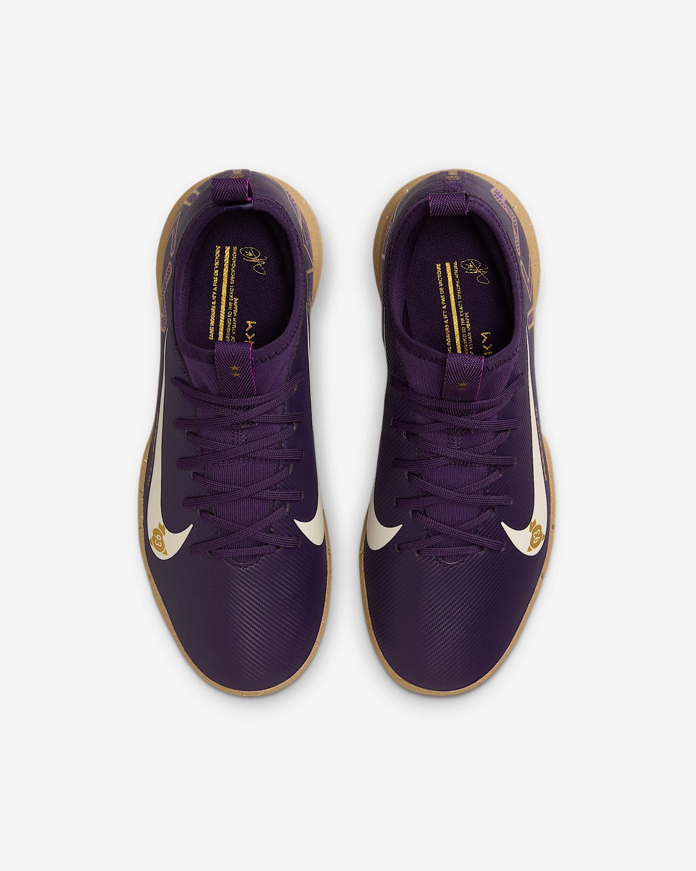 NIKE JR ZOOM VAPOR 16 ACADEMY KM MBAPPE IC INDOOR