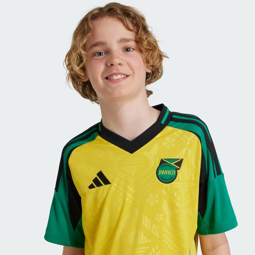ADIDAS JAMAICA JFF HOME JERSEY YOUTH IS5674