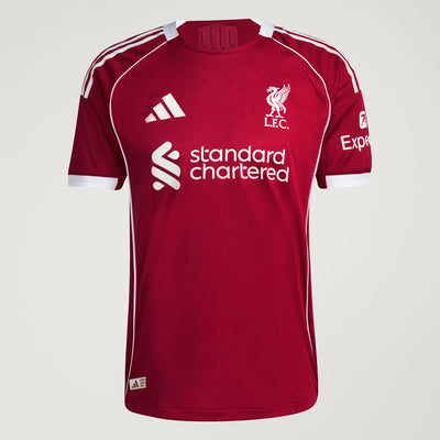 ADIDAS LIVERPOOL AUTHENTIC HOME JERSEY 25/26