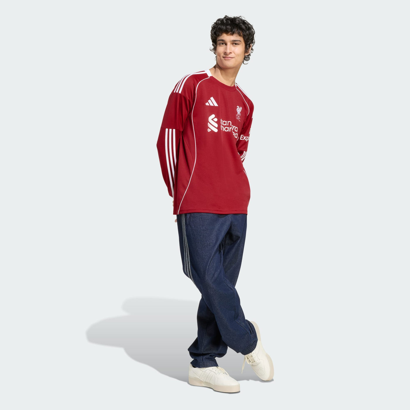 ADIDAS LIVERPOOL HOME JERSEY 25/26 LONG SLEEVE