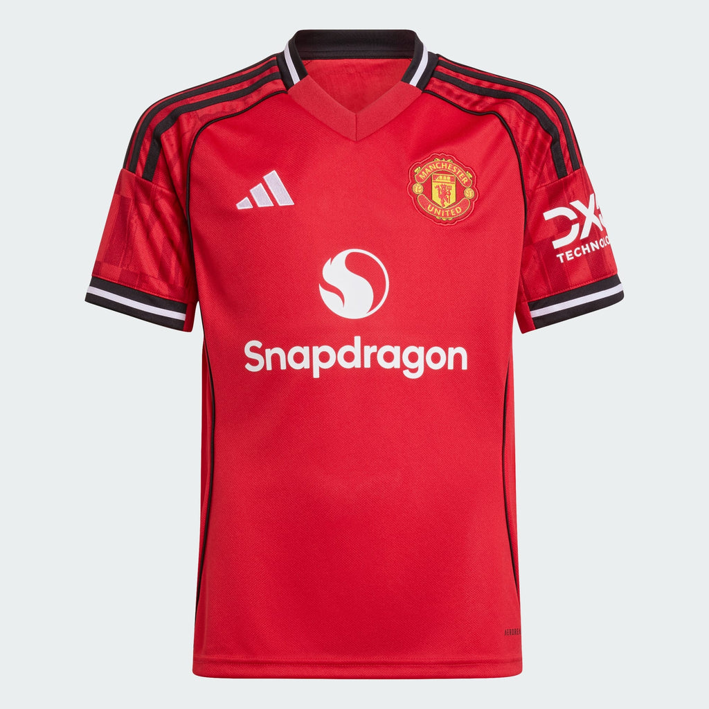 ADIDAS MANCHESTER UNITED HOME JERSEY 25/26 KIDS