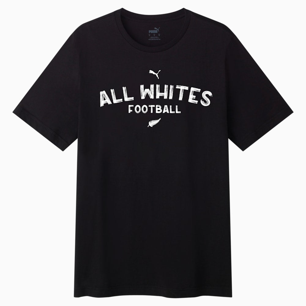 PUMA 2025 YOUTH NEW ZEALAND FOOTBALL CASUAL TEE