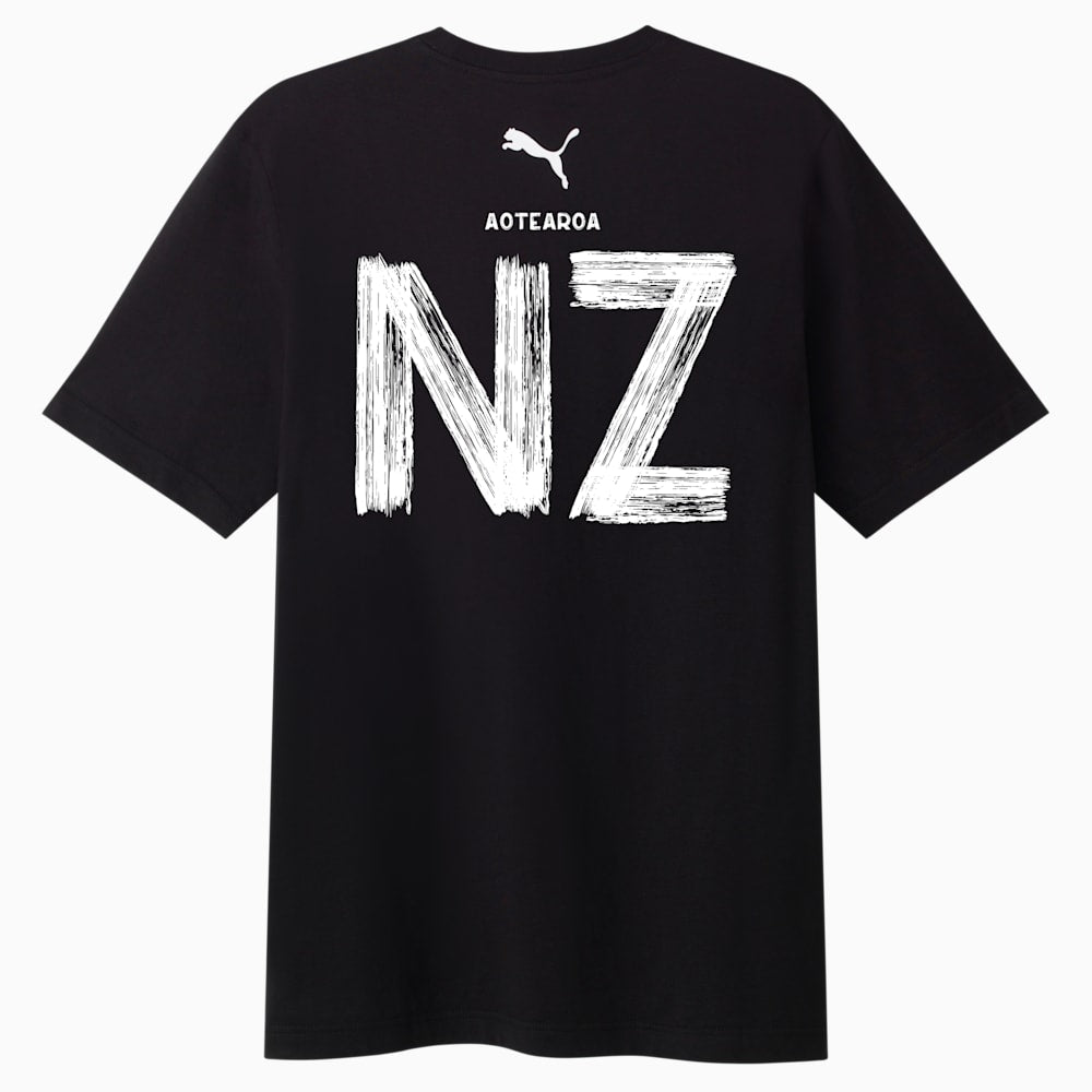 PUMA 2025 YOUTH NEW ZEALAND FOOTBALL CASUAL TEE