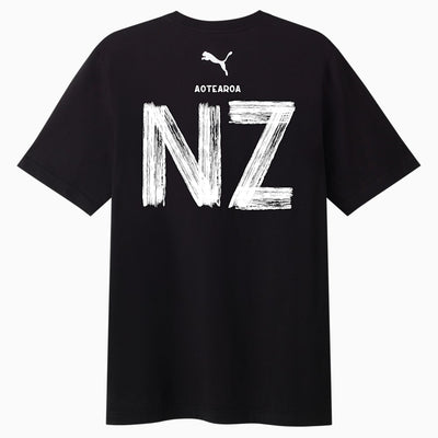 PUMA 2025 YOUTH NEW ZEALAND FOOTBALL CASUAL TEE