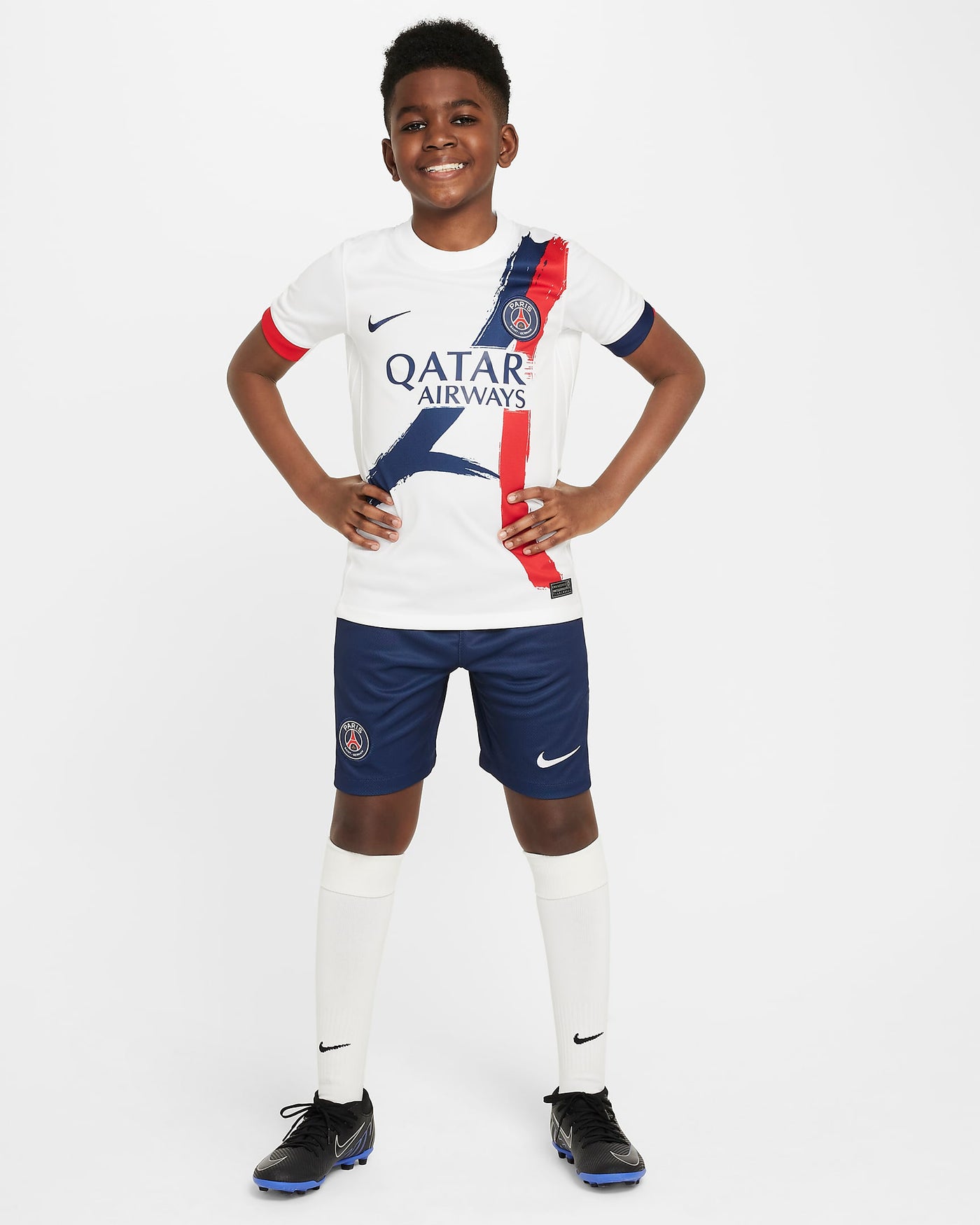 NIKE PSG DRY-FIT AWAY JERSEY YOUTH FN9126-101