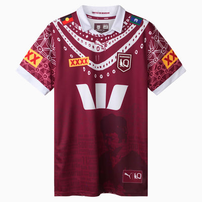 PUMA 2025 QUEENSLAND MAROONS REP INDIGENOUS JERSEY MENS 78124401