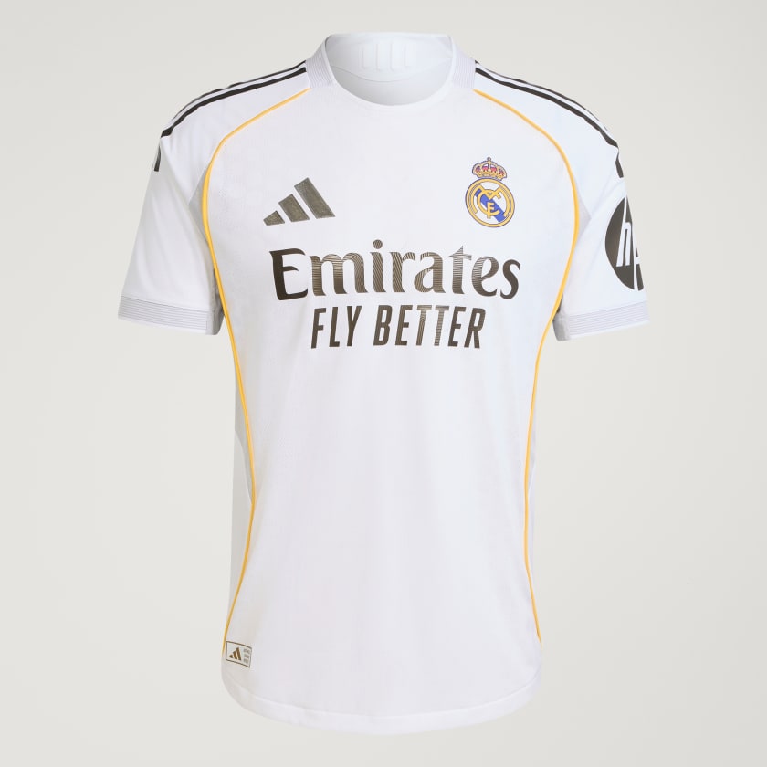 ADIDAS REAL MADRID AUTHENTIC HOME JERSEY 25/26