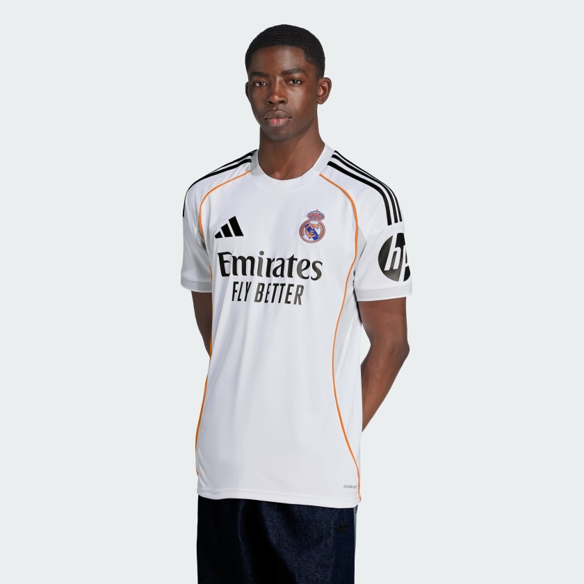 ADIDAS REAL MADRID MENS HOME JERSEY 25/26