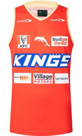 CLASSIC DOLPHINS MENS PRO TRAINING SINGLET 25 DNR25MJ1