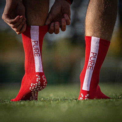 Pure Grip Socks Pro Red