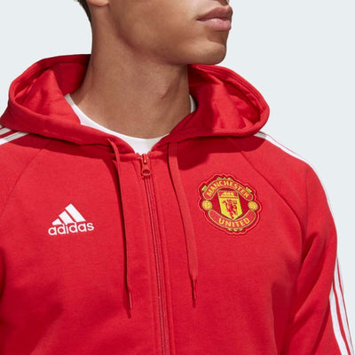 ADIDAS MANCHESTER UNITED DNA FZ HOODIE M HE6658