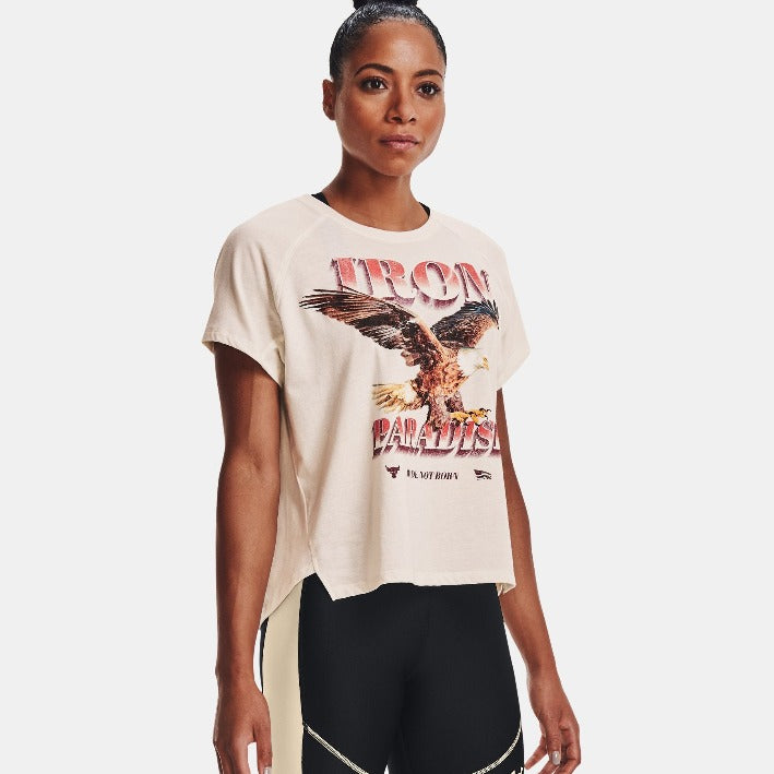 UNDER ARMOUR PROJECT ROCK IP TEE WOMENS 1365966