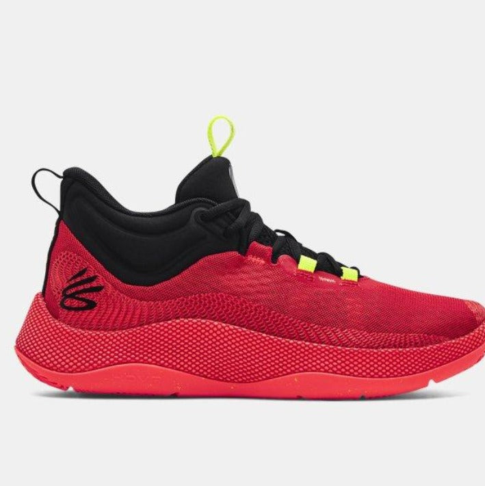UNDER ARMOUR CURRY HOVER SPLASH RED MENS 3024719