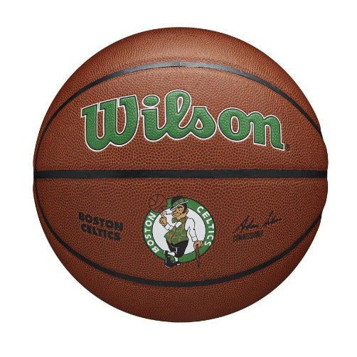 WILSON NBA TEAM COMPOSITE BASKETBALL BOSTON CELTICS WTB3100ZBBOS